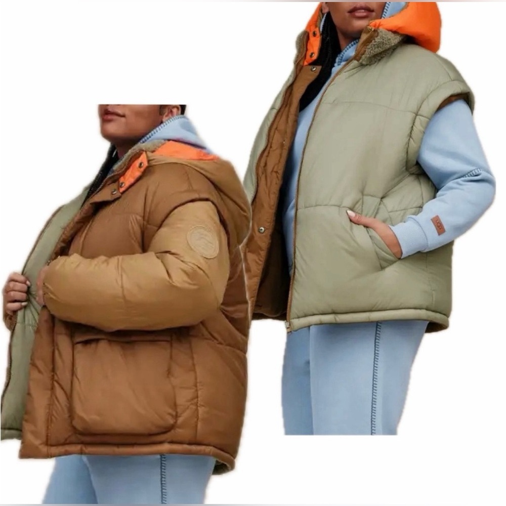 NWT Ugg Unisex Kristian Convertible Puffer Coat